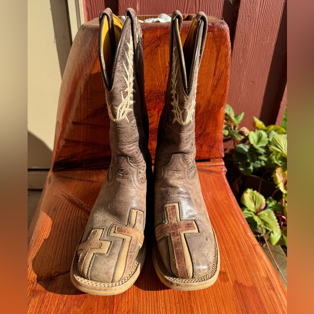Tin Haul my savior western Boots